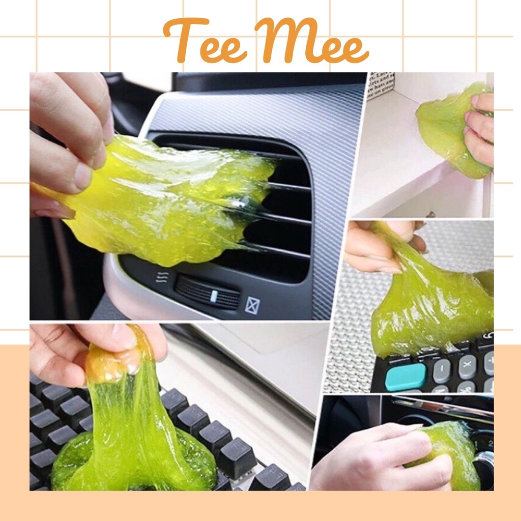 Gel vệ sinh bàn phím - slime vệ sinh bàn phím - gel vệ sinh lap top, oto - silicon hút bụi