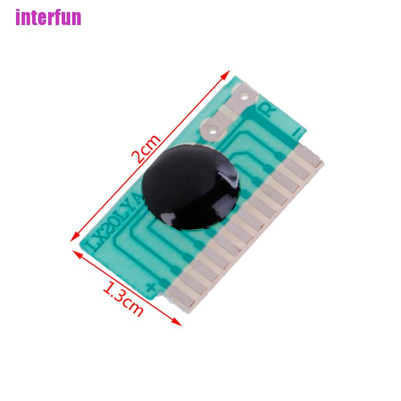 [Interfun1] 20S Voice Recorder Chip Sound Recording Playback Audio Recordable Module [Fun]