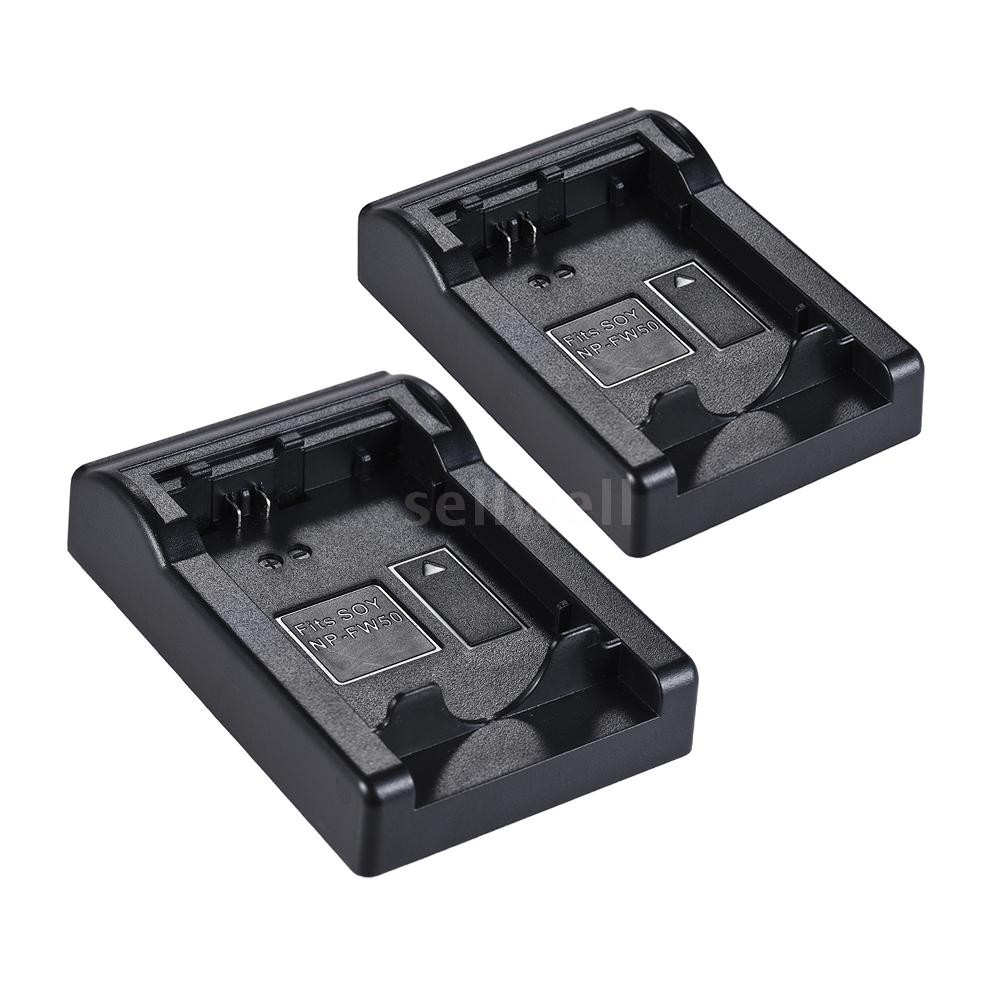 Andoer 2pcs NP-FZ100 Battery Plate for Neweer Andoer Dual/Four Channel Battery Charger for Sony A7III A9 A7RIII A7SIII