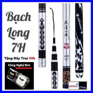 Cần Câu Tay,Câu Đài Bạch Long 7H Siêu Bạo Lực [Tặng Cước Trục,] Siêu Khỏe,Bền Bỉ
