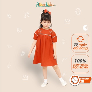 Váy bé gái ALBER KIDS dáng công chúa cao cấp Daisy Dress cho trẻ em 2,3,4,5,6,7,8,9,10,11,12 tuổi [V09]