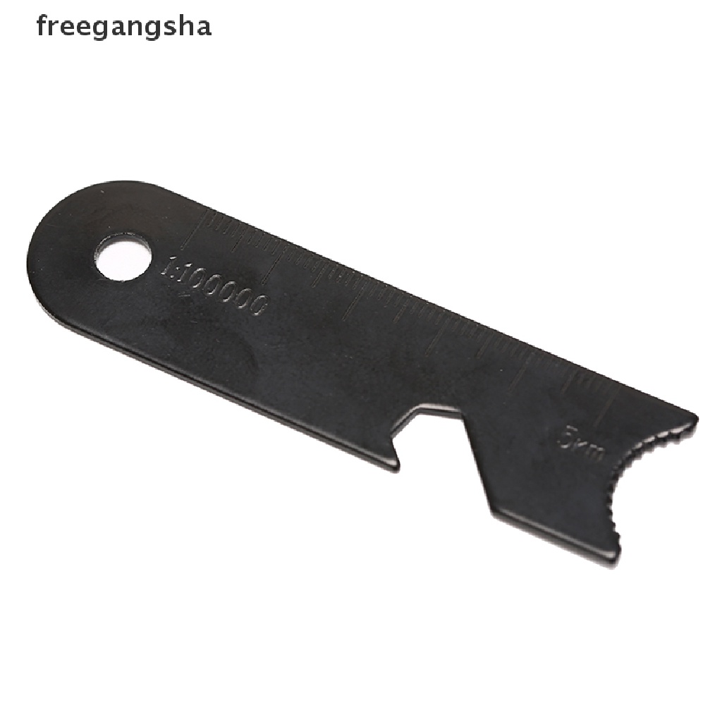 [FREG] outdoor camping hiking survival flint scraper square type outdoor survival tool  FDH