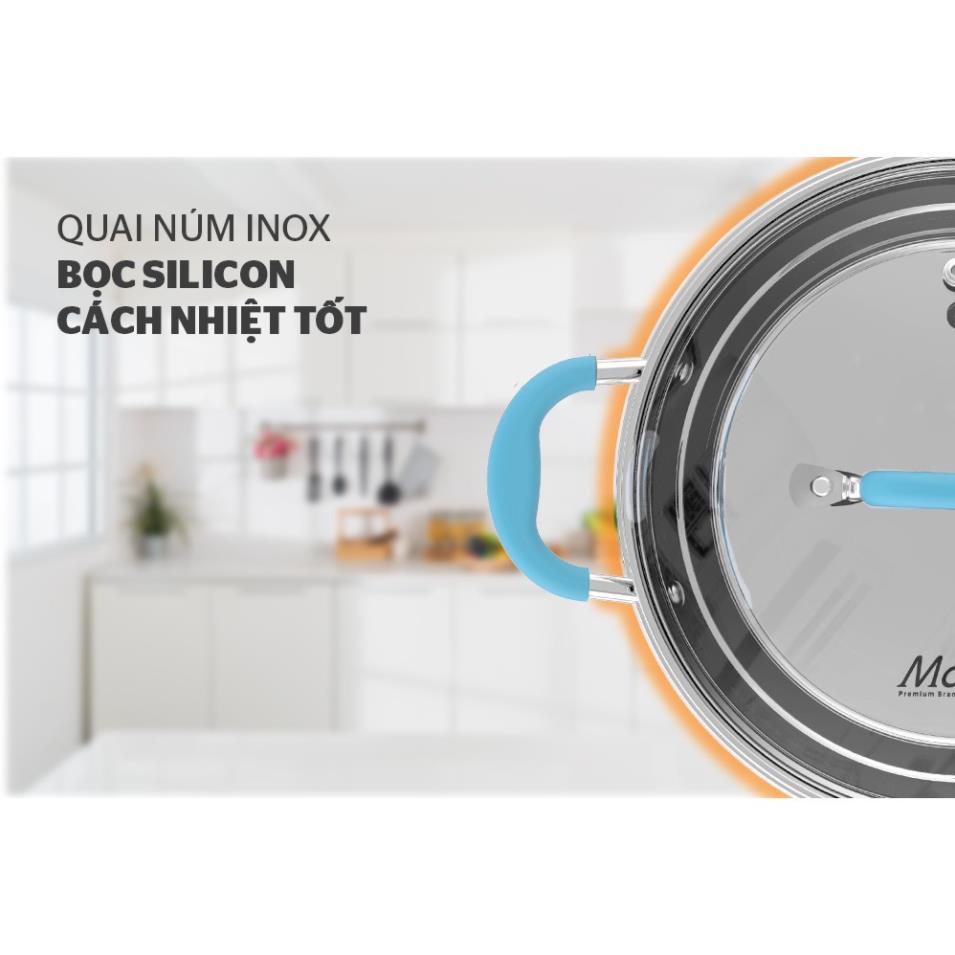 BỘ NỒI INOX 304, 5 ĐÁY SUNHOUSE SHG504