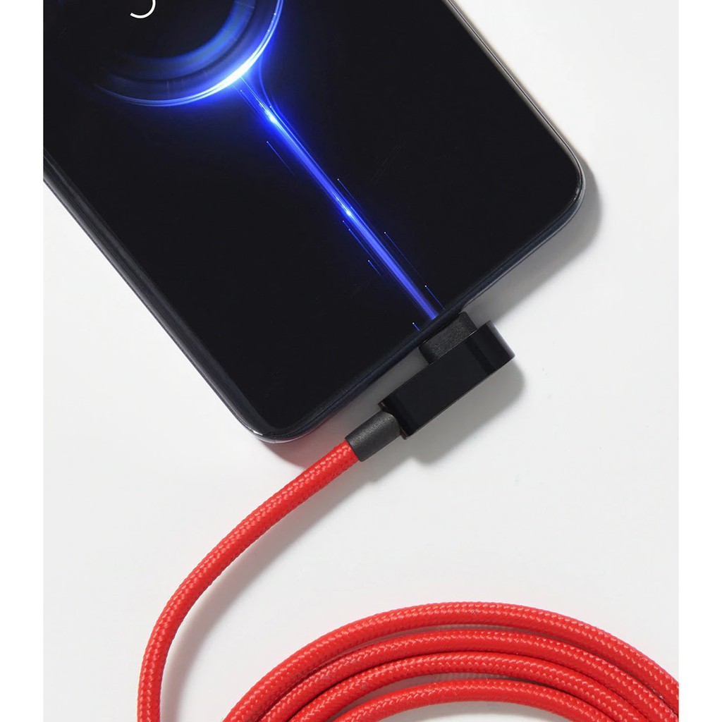 Cáp sạc Type - C Xiaomi ZMI AL755 1.5m vuông góc tiện lợi khi chơi game cao cấp chính hãng - Minh Tín Shop