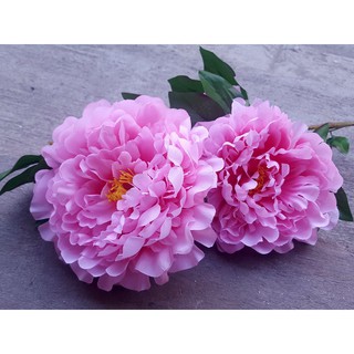 Hoa Giả Hoa Lụa Mẫu Đơn