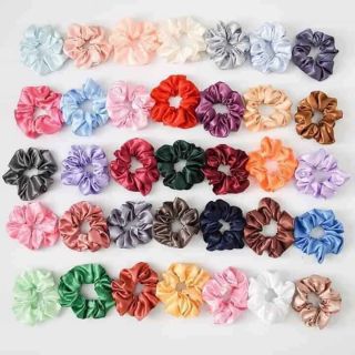 Srunchies/Buột tóc vải và phi bóng , cột tóc vải