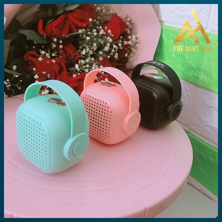 Loa Bluetooth Mini Cầm Tay Di Động WS302 Nhỏ Gọn - Loa Nghe Nhạc Không Dây Xách Tay Âm Thanh Cực Hay
