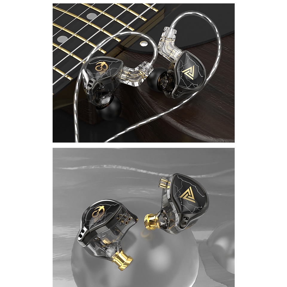 Tai Nghe Nhét Tai QKZ x HBB 10mm Chất Liệu Hợp Kim Nhôm