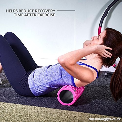 Con Lăn Xốp Eva 33cm X 14cm Hỗ Trợ Mát Xa Giảm Đau Cho Người Tập Yoga