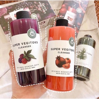 Sữa Rửa Mặt Rau Củ Sủi Bọt Thải Độc Super Vegitoks