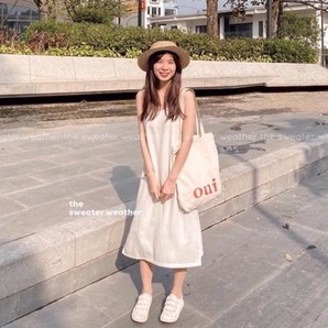 🚛  Váy 2 dây, đầm xuông - váy chất đũi lụa trơn basic nữ