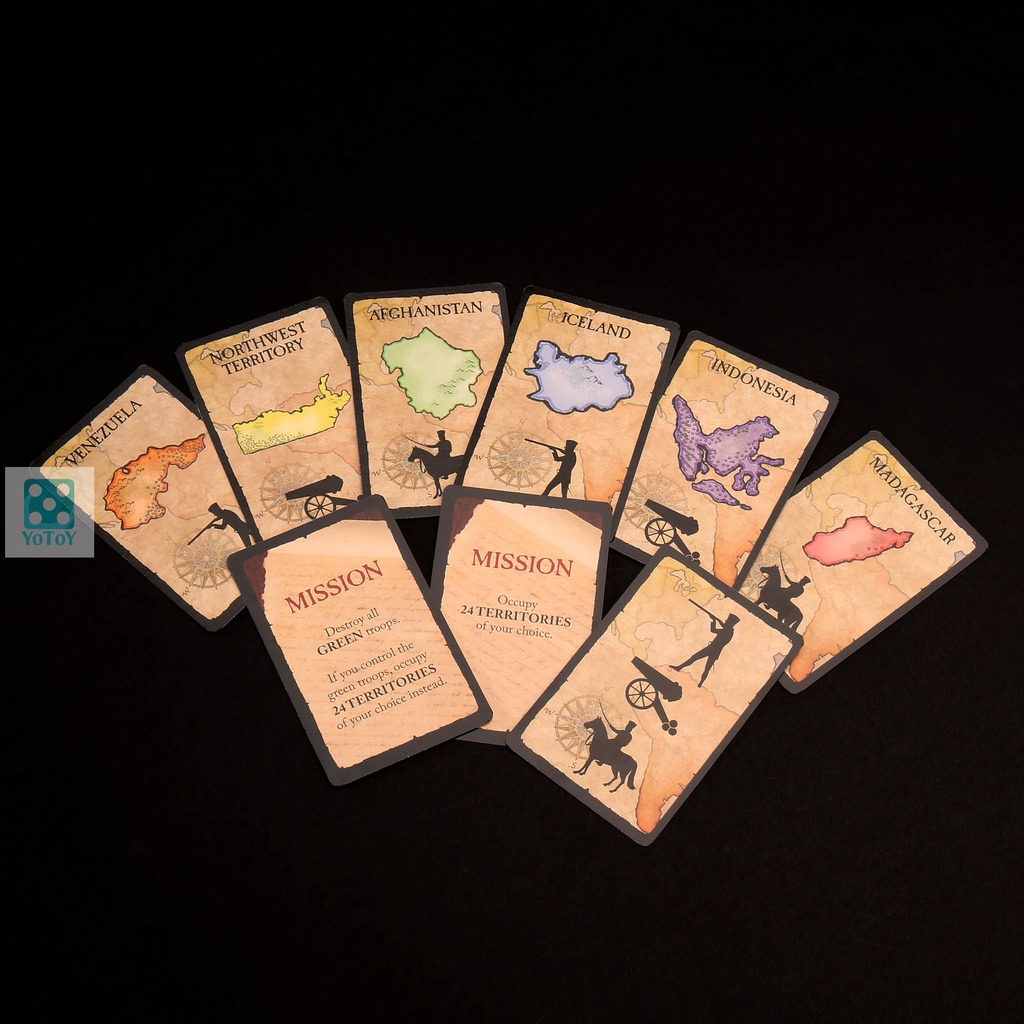 Risk boardgame (bản tiếng Anh)– The game of strategic conquest – Trò chơi chiến thuật đỉnh cao