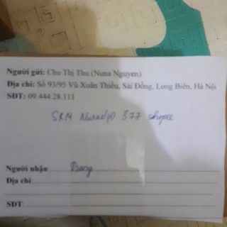 Srm bạn Trang