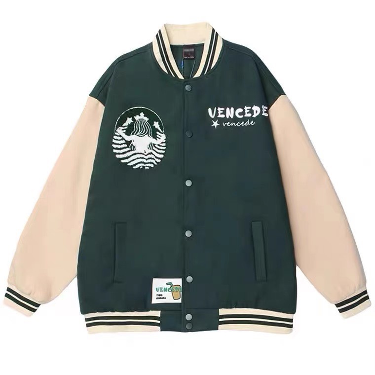 Áo bomber nam, varsity jacket nam nữ Venced Mophus MB021