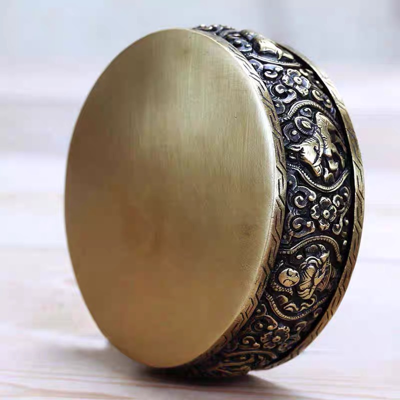 [PBMC]Mandala đồng 3'' (D156Q-5) KV (KHÔNG KÈM ĐÁ)