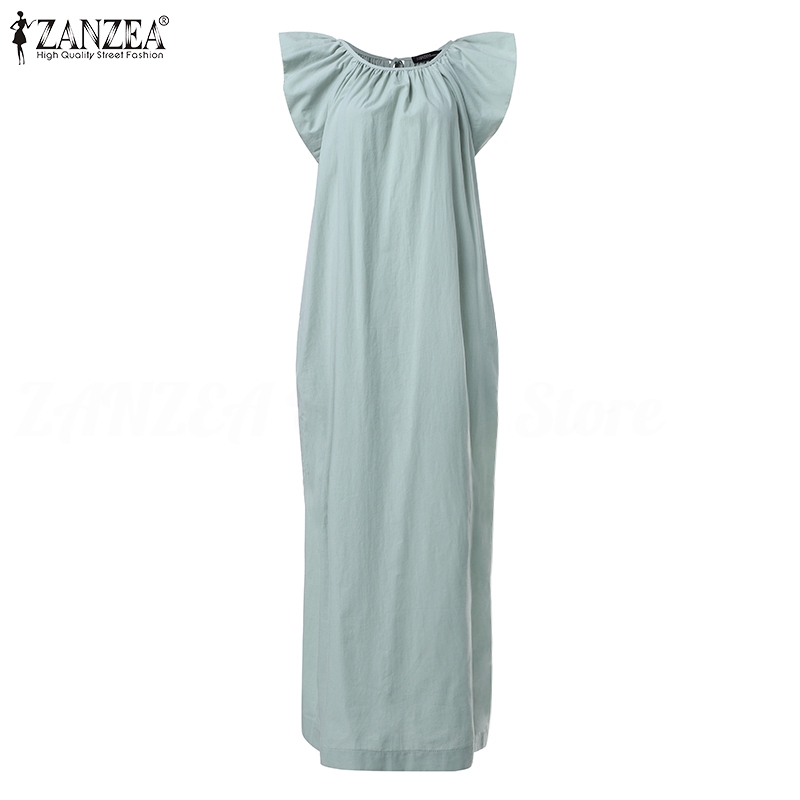 ZANZEA Váy dài không tay thời trang nữ thanh lịch | BigBuy360 - bigbuy360.vn