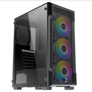Vỏ Case XIGMATEK VENTUS 3FC (EN46126) - GAMING ATX, KÈM 03 FAN XIGMATEK X20C RGB - New - Chính hãng Mai Hoàng