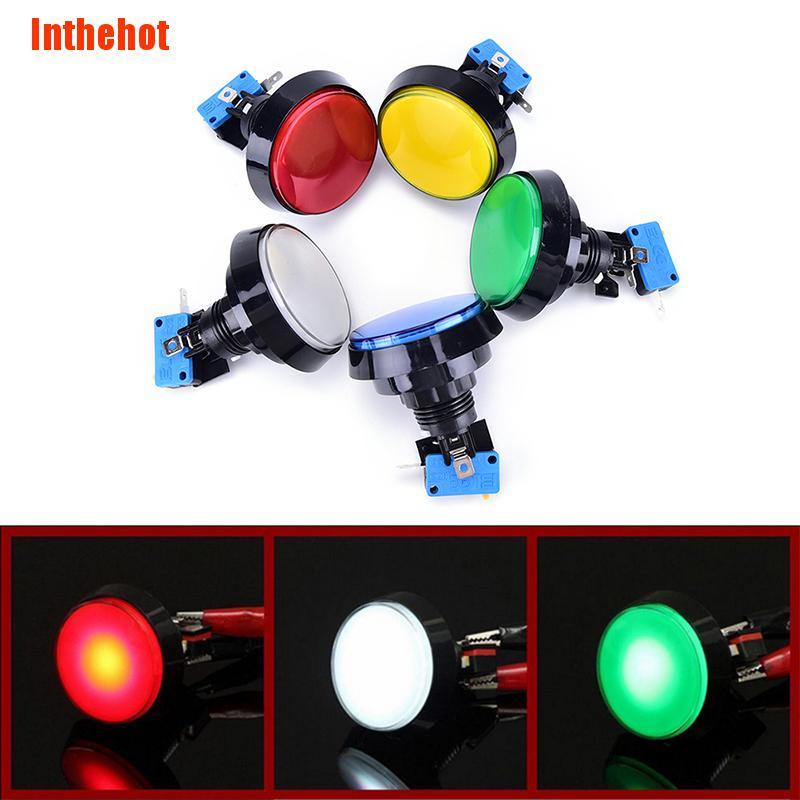 Nút nhấn led 60mm dành cho máy chơi game Arcade