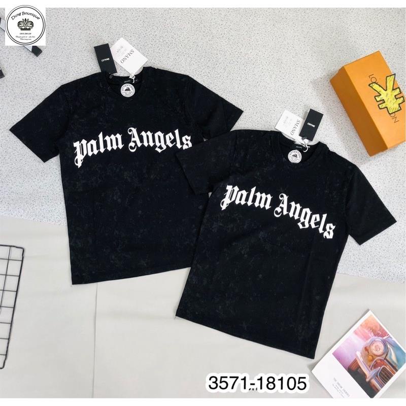 Áo thun nam Palm angles chữ in nhiệt không bong hàng cao cấp
