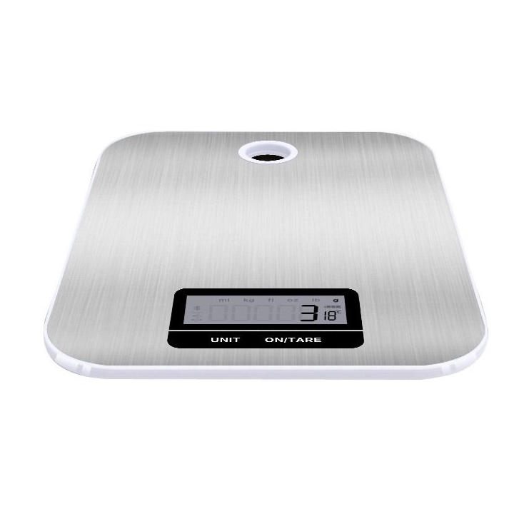 Cân tiểu ly điện tử nhà bếp kitchen scale 5kg màng hình LCD nút cảm ứng, có tính năng trừ bì,độ chính xác cao