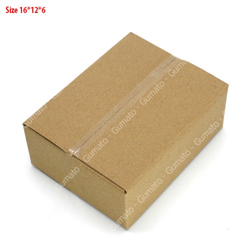 Hộp giấy P32 size 16x12x6 cm, thùng carton gói hàng Everest