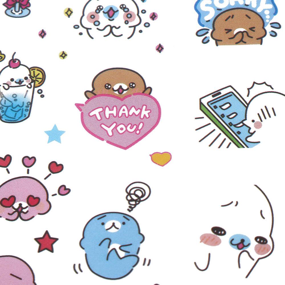 DORAW 6 PCs/set Stickers DIY Label Stationery Animal