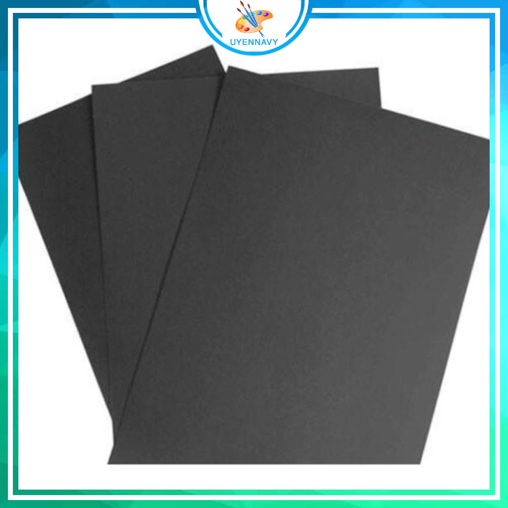 GIẤY ĐEN A4-A3( TẬP 20 TỜ)
