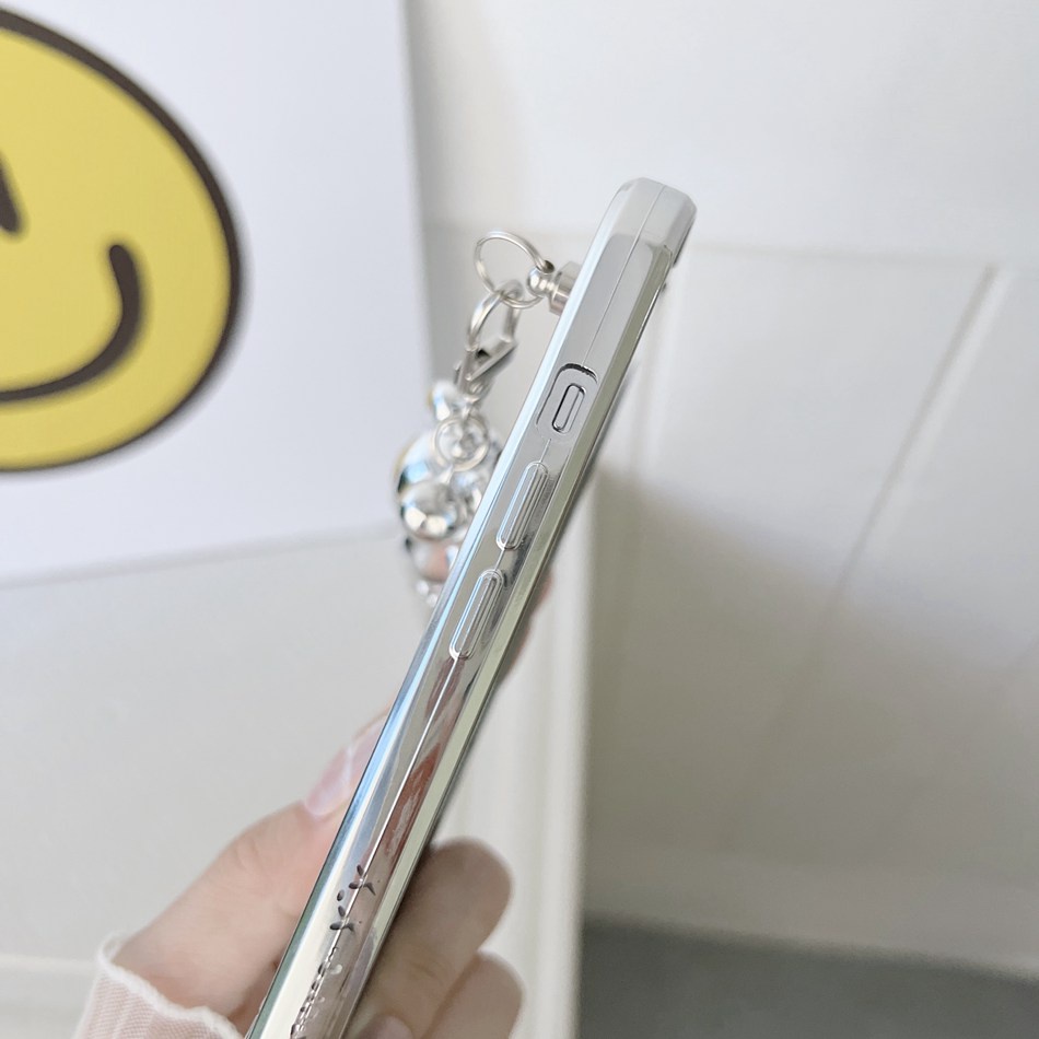 Ốp điện thoại hình gấu đáng yêu cho IPHONE 11 12 13 PRO XS MAX 7 8 PLUS XR 13PRO 11PRO 12PRO MAX 7+ 8+