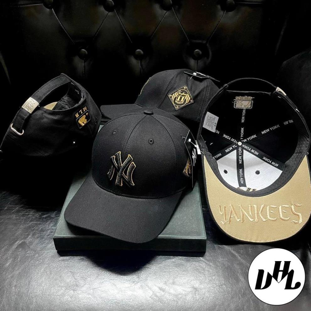 (HÀNG VNXK) Nón kết nam, mũ lưỡi trai nam nữ NY MLB vải Kaki dày siêu chất và ngầu (Ảnh thật)