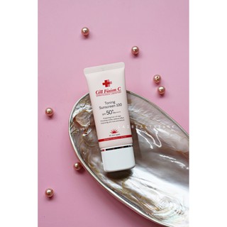 [FULLBOX 35ml] Kem chống nắng Cell Fusion C Toning Sunscreen 100 SPF 50+ PA++++