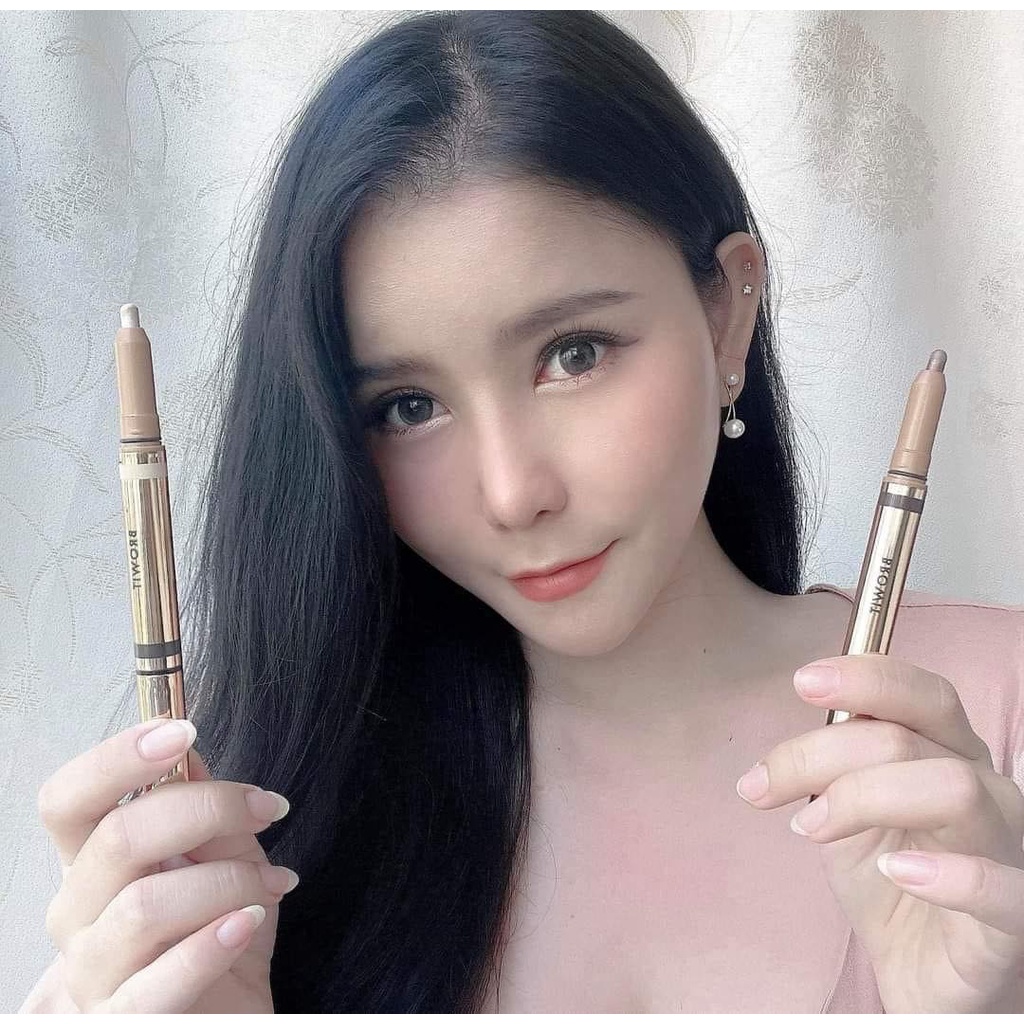 Bút nhũ mắt và kẻ mắt nước 2in1 Browit By Nongchat Eyemazing Shadow &amp; Liner