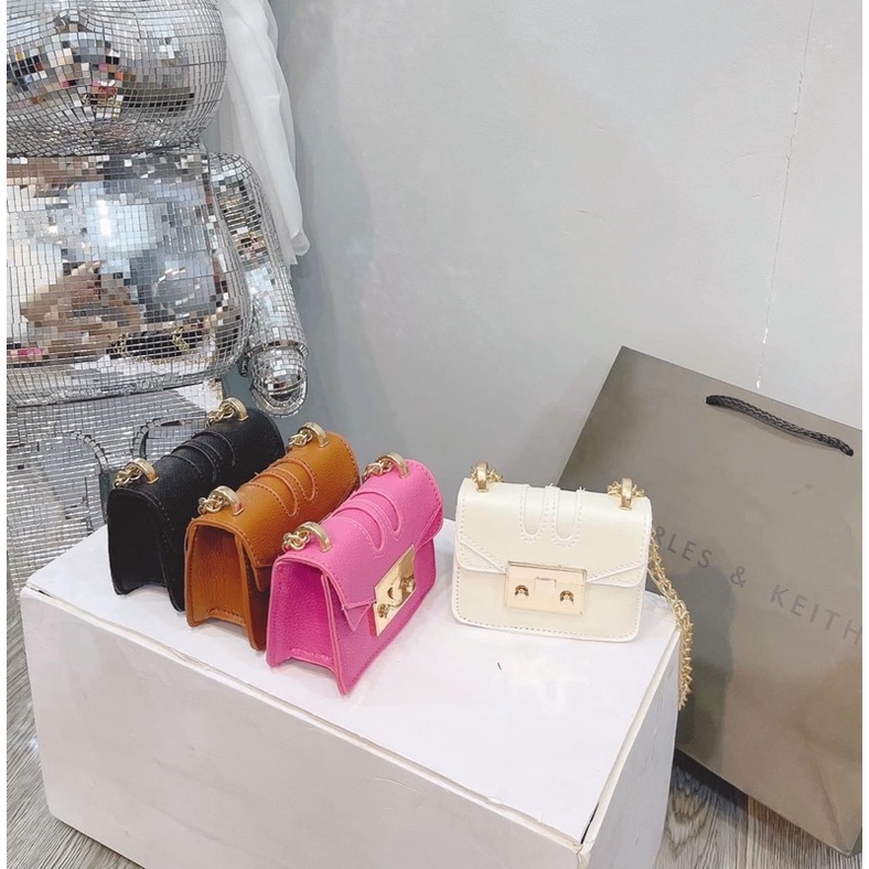 Túi mini đeo chéo, túi cnk siêu xinh nhiêu màu