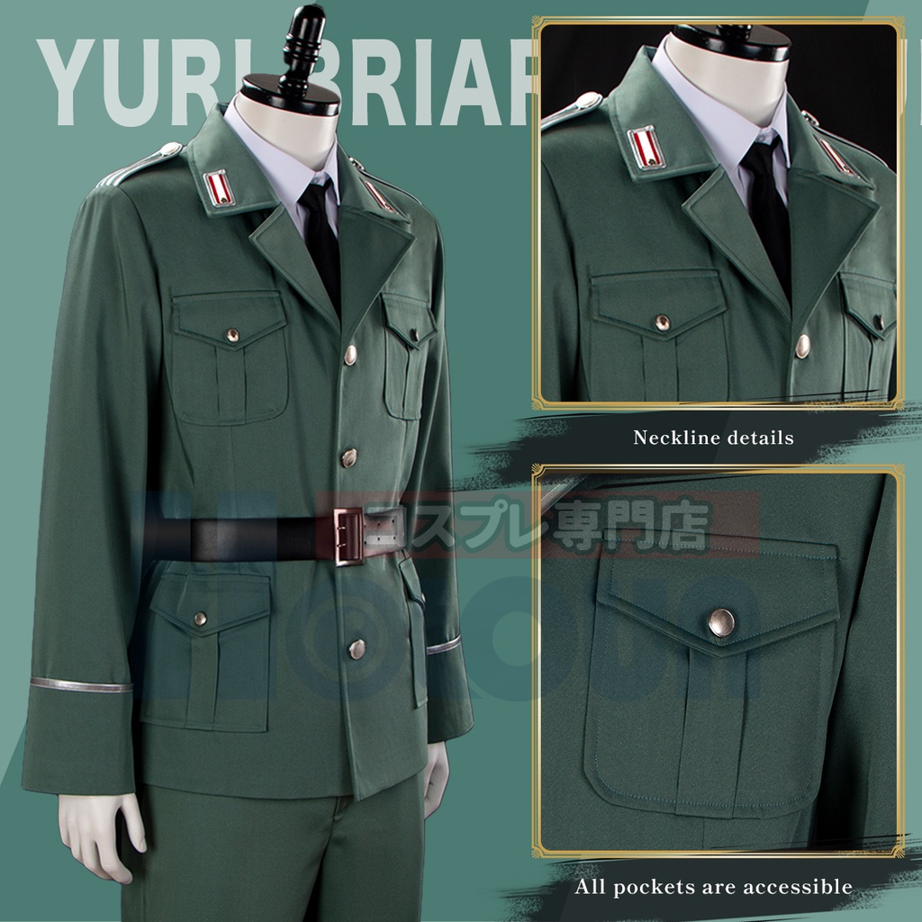 HOLOUN SPY Anime Cosplay CostumesTrang Phục Cosplay Nhân Vật Yuri Blair Trong Yor Forger Mới
