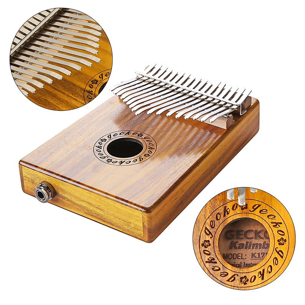 Đàn Kalimba Woim dòng cao cấp K17KEQ - Thumb Piano 17 keys ( full phụ kiện ) - HÀNG CÓ SẴN