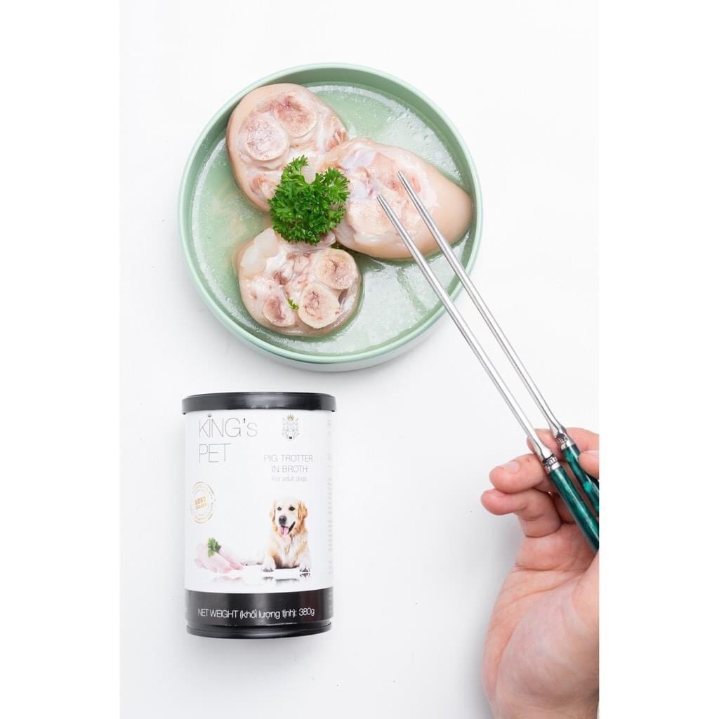 [Không chất bảo quản] Combo 24 lon Pate Tươi King's Pet cho chó mèo 380gr