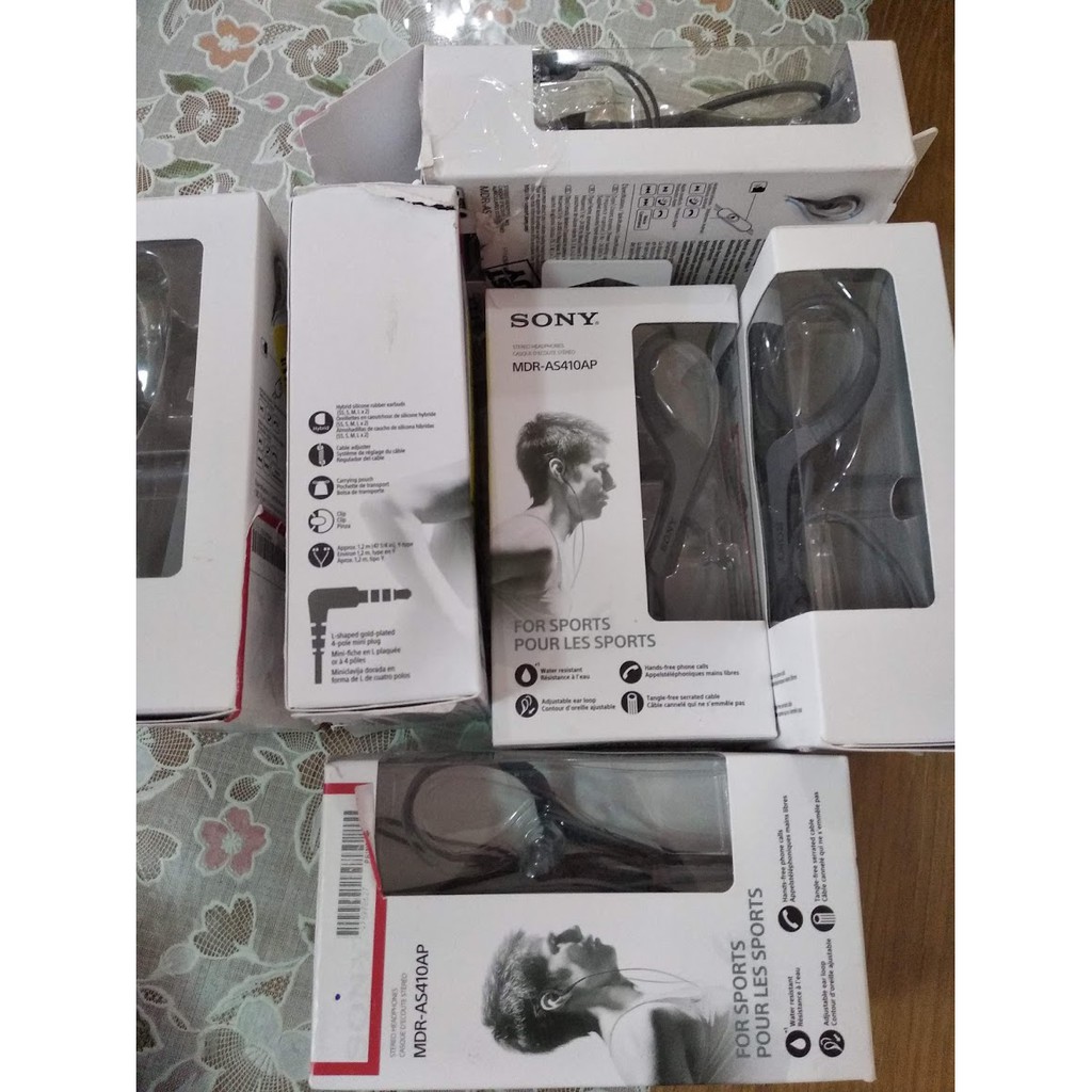 Tai nghe thể thao Sony MDR-AS410AP Like new ( Sony MDR AS410ap )