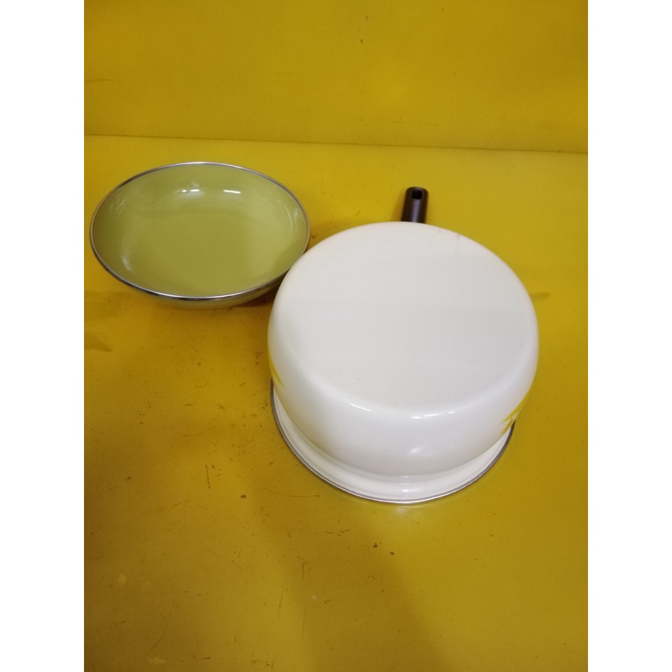 Quánh men chống dính nội địa Nhật, size 18cm, cao 10cm (mã 690), Dùng được bếp từ