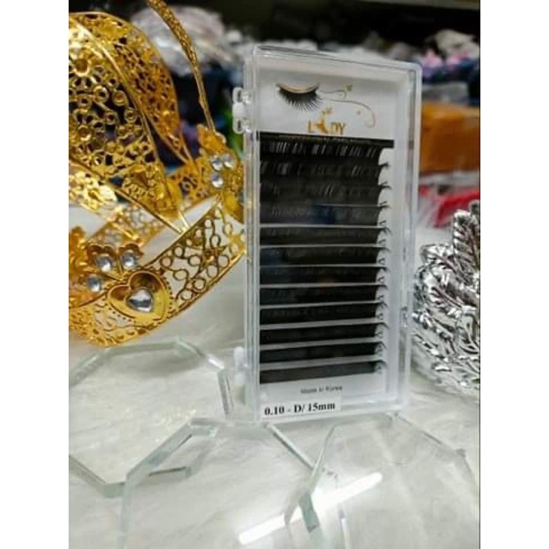 Mi lông chồn nối bắt keo nối tạo fan volume hay classic thiết kế