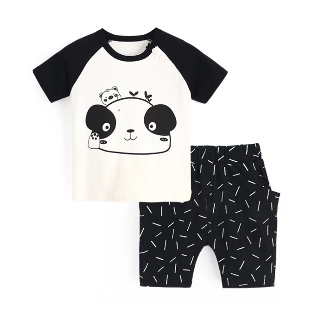 Bộ hè bé trai cotton đẹp