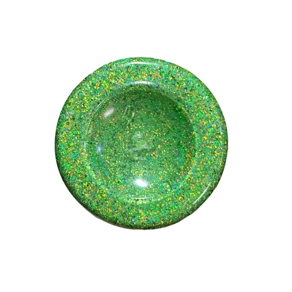 50g Sơn bóng Kim Tuyến Flakes 0.2mm Xanh Lục ánh chiếu bảy màu (B1K-601-1)