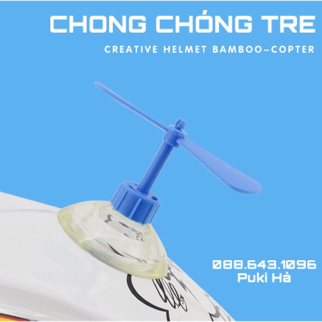 CHONG CHÓNG TRE GẮN MŨ BẢO HIỂM HÀNG AUTH CÓ SẴN