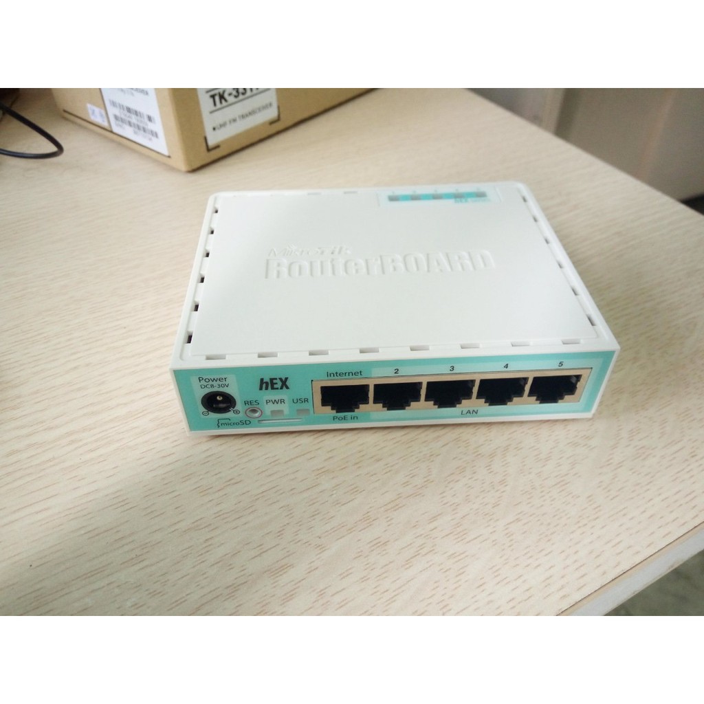 Thiết Bị Modem Router Mikrotik khả năng chịu tải hơn 100 người kết nối đồng thời