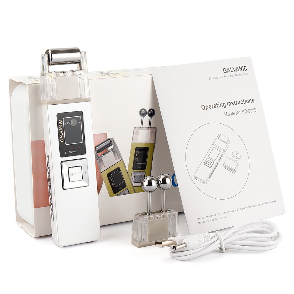 Máy massage mặt FOREVERLILY Galvanic loại bỏ mụn đầu đen làm trắng và săn chắc da