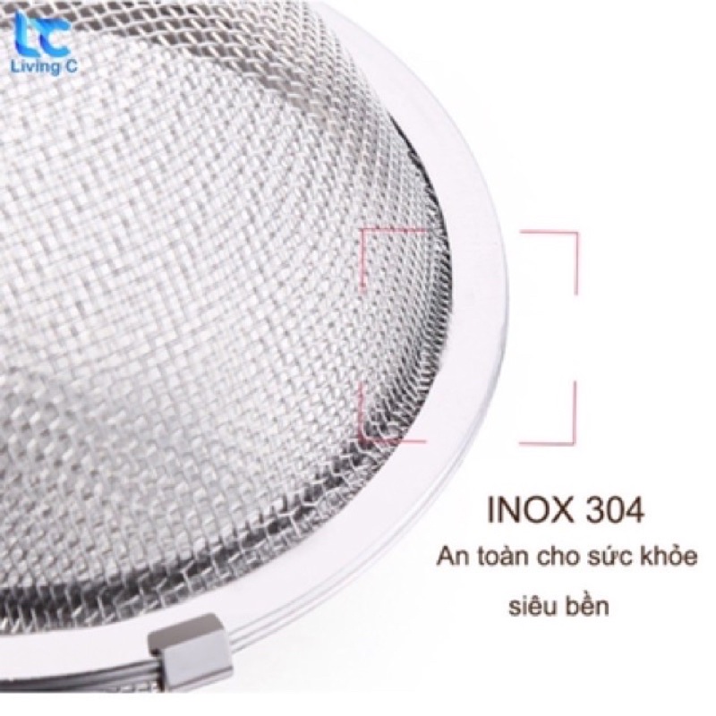 Quả lọc trà, lọc gia vị nấu phở inox 304