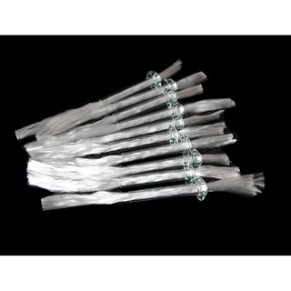 BẤC ĐÈN HOA SEN - BẤC ĐÈN DẦU PHẬT (Gồm Sợi bấc 12cm và ống thủy tinh)