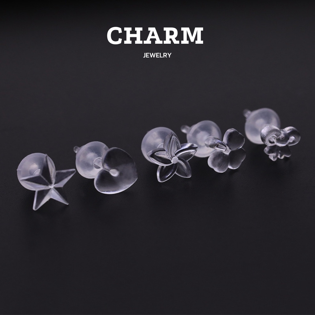 Khuyên Nhựa Thiết Kế Đặc Biệt Charm