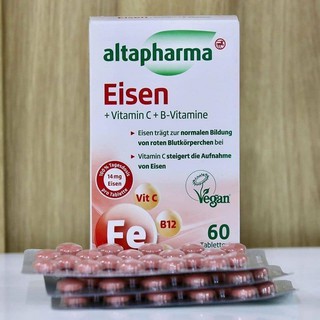 Viên uống bổ sung săt Altapharma Eisen - tabletten