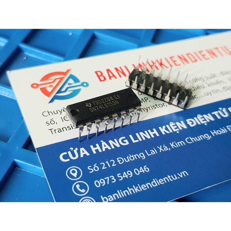 [Combo 5 chiếc] SN74LS153N 74LS153N IC Chuyên Dụng DIP-16
