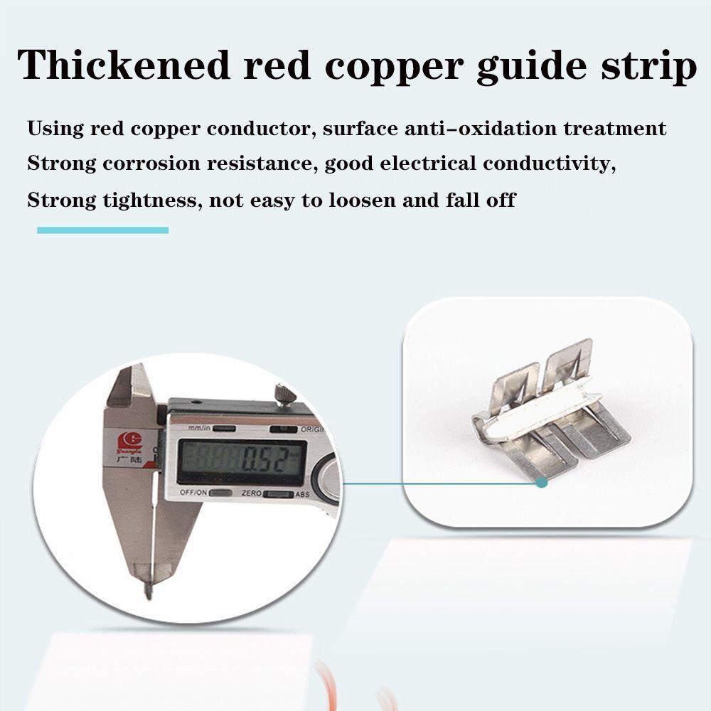 Set 10 Khối Đấu Nối Dây Điện Đầu Cuối Dạng Nhấn Bền Bỉ Nhỏ Gọn Dành Cho Junction Box