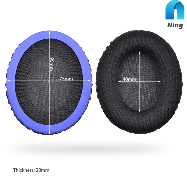 1 Cặp Đệm Tai Nghe Thay Thế Tương Thích Với Kingston Cloud Stinger Core Stinger